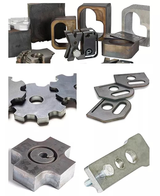 新葡的京集团350vip8888CNCT等离子切割机切割样件