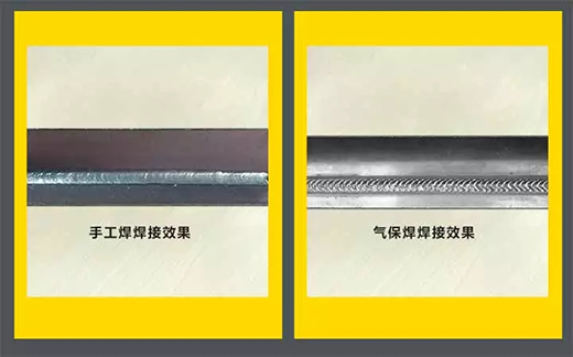 新葡的京集团350vip8888NB 251III焊机焊接效果