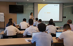 新葡的京集团350vip8888气焊海内销售部年中培训顺遂举行